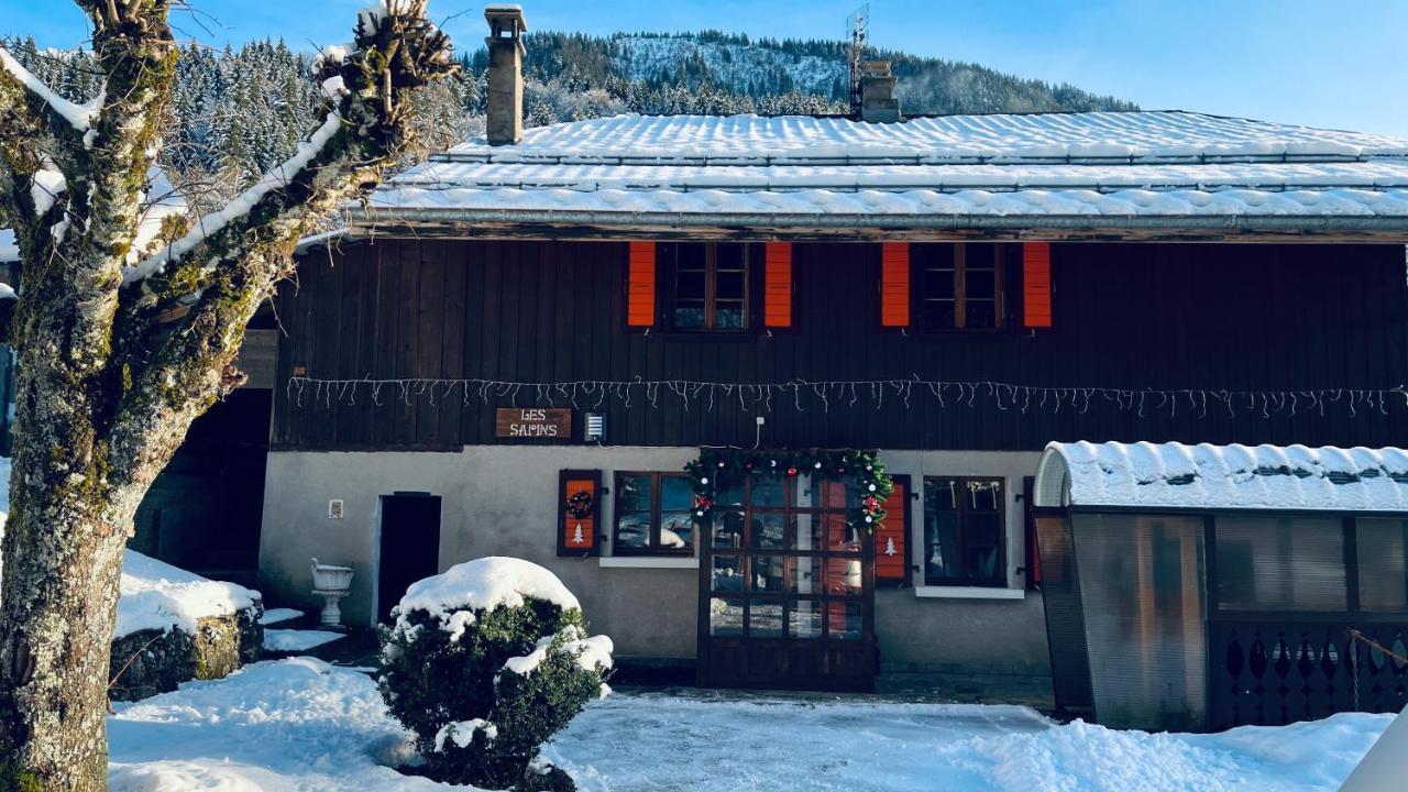 Les Sapins Villa Saint-Jean-dʼAulps Esterno foto
